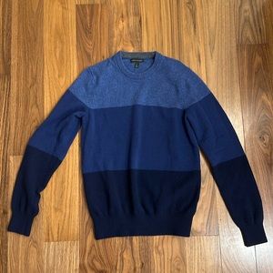 Banana Republic‎ Men’s medium multi blue block sweater